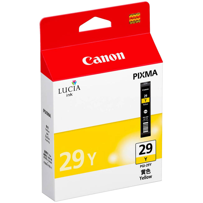 Canon LUCIA PGI-29Y Original Ink Cartridge - Yellow