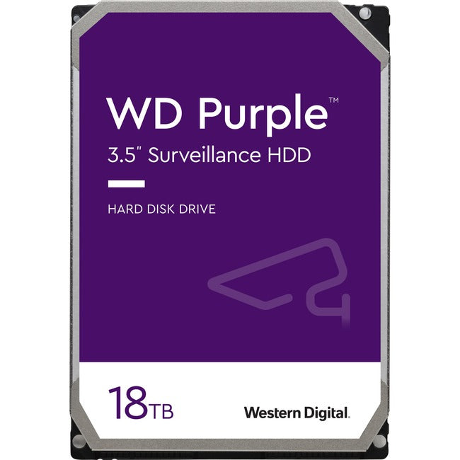 Disque dur WD Violet WD180PURZ 18 To - Interne 3,5" - SATA (SATA/600)