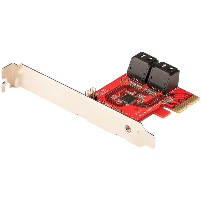 Startech Sata Iii 6gbps Pcie 3.0 X2 Card - Sata Expansion Adapter Card - 4-port Sata To P