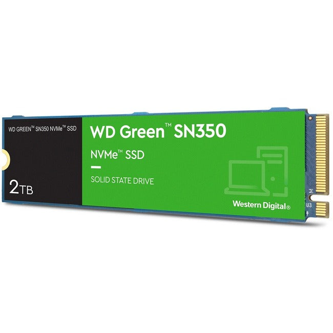 WD Green SN350 WDS200T3G0C 2 TB SSD - M.2 2280 Internal - PCI Express NVMe
