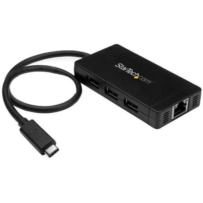 Adaptateur USB-C vers Ethernet StarTech.com - Gigabit - Hub USB C vers USB 3 ports et adaptateur secteur - Compatible Thunderbolt 3