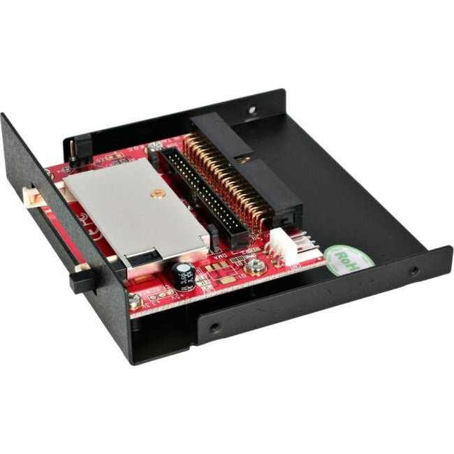 StarTech.com Lecteur de carte adaptateur IDE à baie de disque 3,5 pouces vers un seul SSD CF