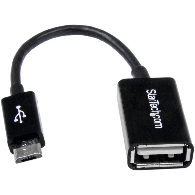 StarTech.com Adaptateur hôte Micro USB vers USB OTG 5 pouces M/F