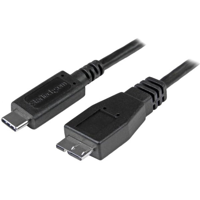 StarTech.com Câble USB C vers Micro USB - 3 pi / 1 m - USB 3.1 - 10 Gbit/s - Cordon Micro USB - Câble USB Type C vers Micro USB
