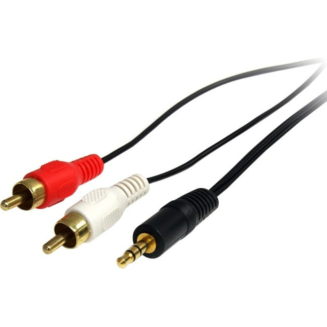StarTech.com StarTech.com - Stereo Audio cable - RCA (M) - mini-phone stereo 3.5 mm (M) - 1.8 m