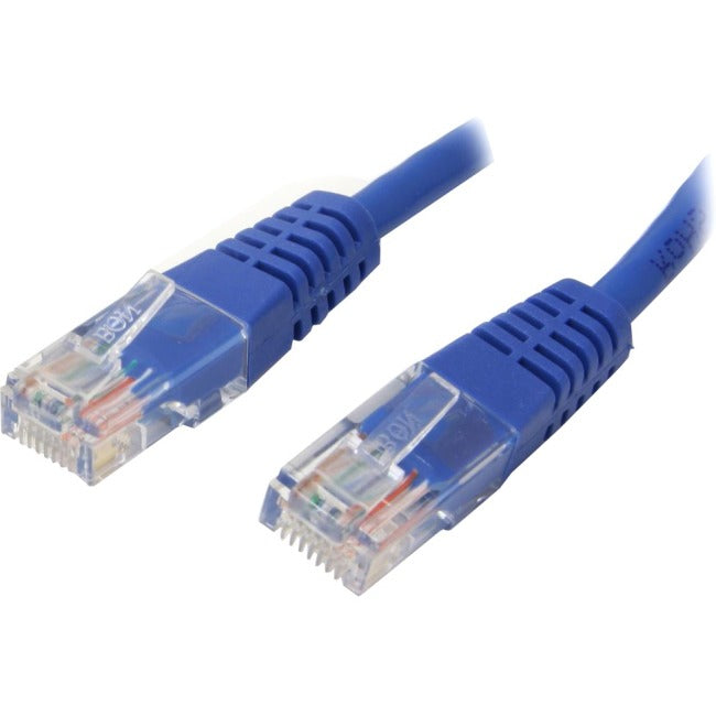 StarTech.com Câble de raccordement UTP Cat5e moulé bleu de 2 pi