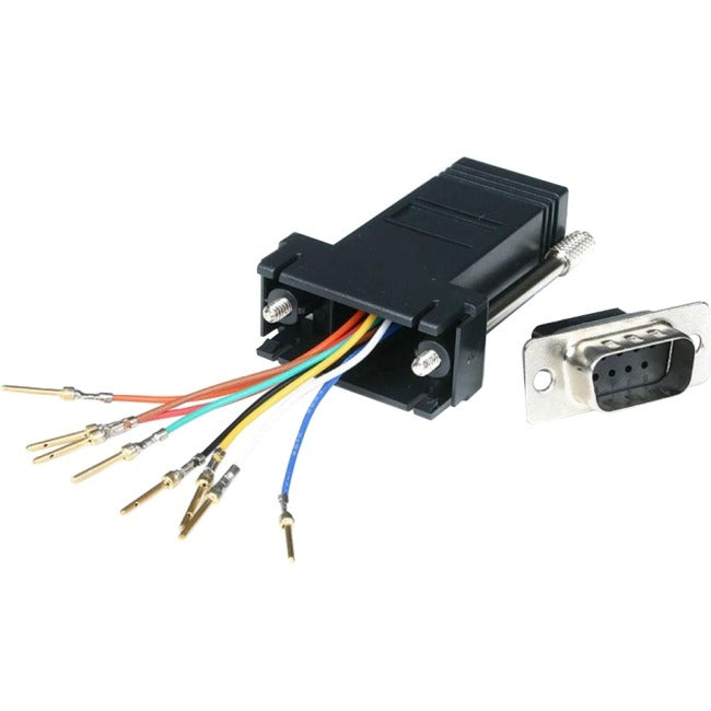 StarTech.com StarTech.com DB9 to RJ45 Modular Adapter - M/F - Serial adapter - DB-9 (M) - RJ-45 (F)