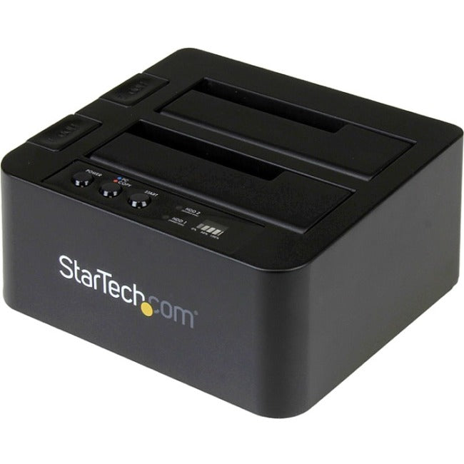 Station de duplication autonome USB 3.1 (10 Gb/s) StarTech.com pour disques SSD/HDD SATA 2,5" et 3,5" - avec duplication rapide jusqu'à 28 Go/min