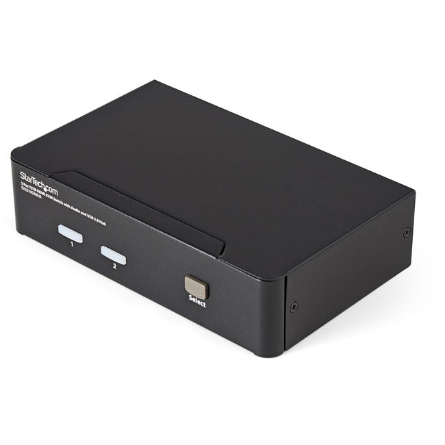 StarTech.com Commutateur KVM USB HDMI à 2 ports avec audio et concentrateur USB 2.0