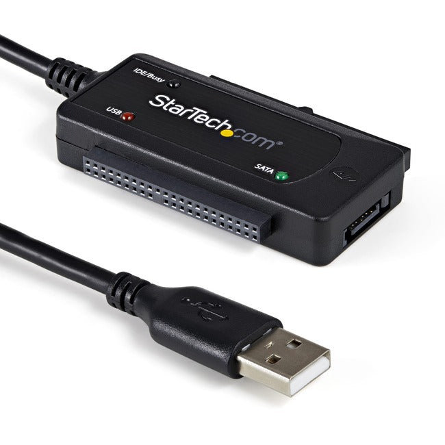 Adaptateur combo USB 2.0 vers SATA/IDE StarTech.com pour SSD/HDD 2,5/3,5"