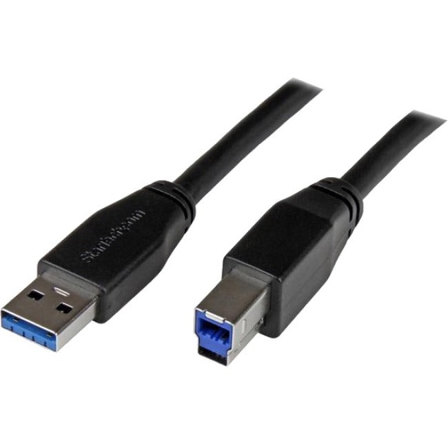 StarTech.com Câble USB 3.0 actif 10 m 30 ft USB-A vers USB-B - M/M - Câble USB A vers B - USB 3.1 Gen 1 (5 Gbit/s)