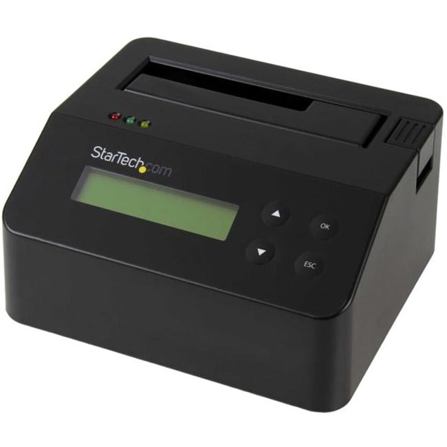 StarTech.com USB 3.0 Standalone Eraser Dock for 2.5" and 3.5" SATA SSD/HDD Drives - Secure Drive Erase with Receipt Printing - SATA I/II