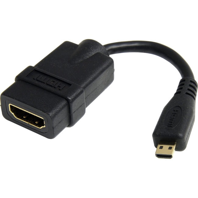 StarTech.com Câble adaptateur HDMI® haute vitesse 5 pouces - HDMI vers HDMI Micro - F/M