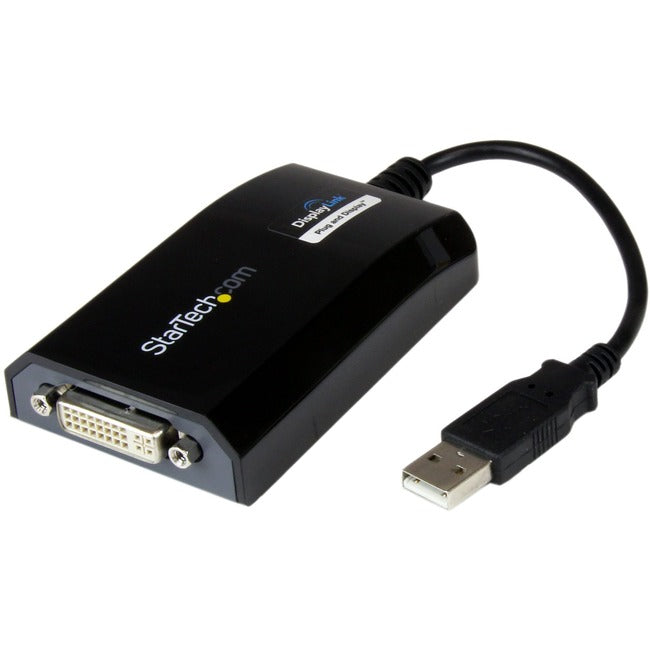 Adaptateur USB vers DVI StarTech.com - Carte graphique vidéo USB externe pour PC et MAC - 1920 x 1200