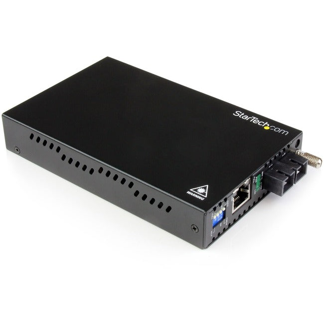 StarTech.com Convertisseur de média fibre optique monomode Gigabit Ethernet SC 40 km - 1000 Mbps