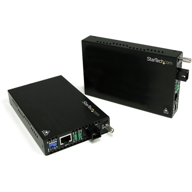StarTech.com Kit de convertisseur de média fibre WDM Ethernet monomode 10/100 Mbps SC 20 km