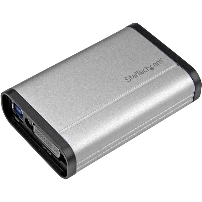 StarTech.com DVI Video Capture Card - 1080p 60fps Game Capture Card - Aluminium - Game Capture Card - HD PVR - USB Video Capture