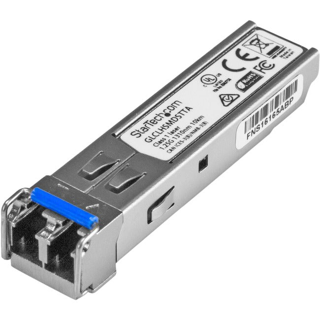 StarTech.com Module SFP compatible Cisco GLC-LH-SMD - 1000BASE-LX/LH - Émetteur-récepteur optique SMF à fibre optique monomode 1GbE Gigabit Ethernet 1GbE