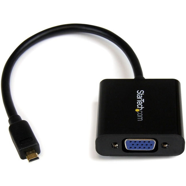 StarTech.com Adaptateur Convertisseur Micro HDMI® vers VGA pour Smartphones/Ultrabook/Tablette - 1920x1080