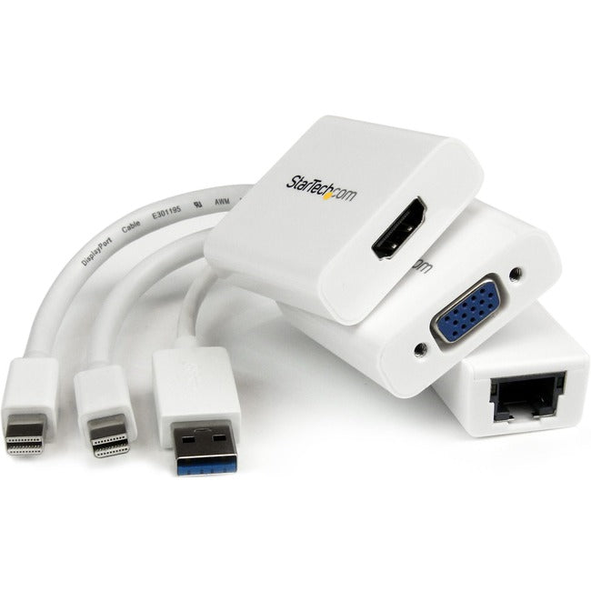StarTech.com Kit d'accessoires pour Macbook Air - Adaptateur MDP vers VGA/HDMI et USB 3.0 Gigabit Ethernet