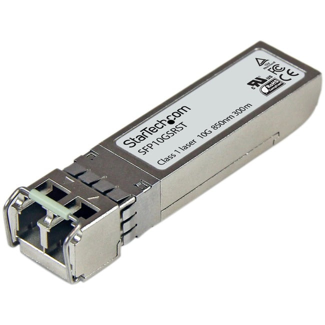 StarTech.com Module SFP+ compatible Cisco SFP-10G-SR - 10GBASE-SR - Émetteur-récepteur optique MMF à fibre multimode SFP+ 10GE Gigabit Ethernet 10GbE