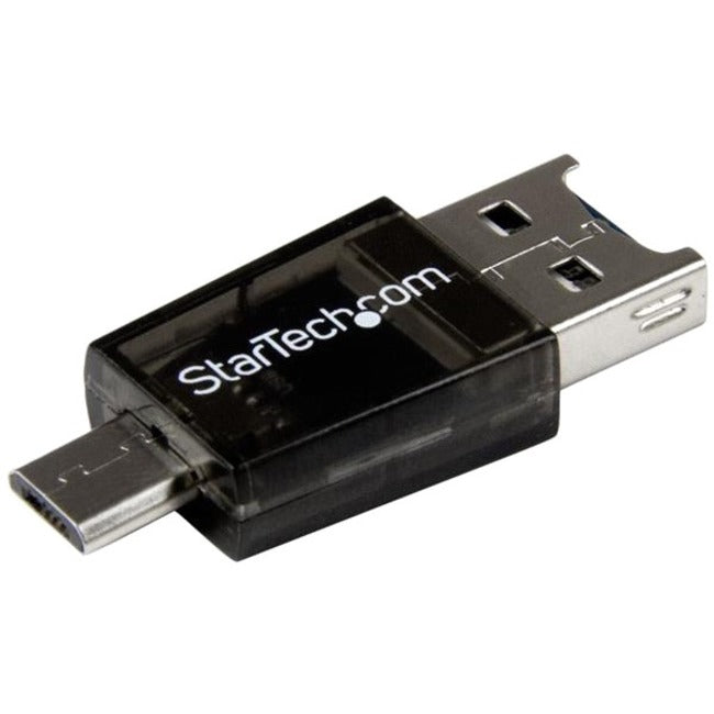 StarTech.com Lecteur de carte adaptateur Micro SD vers Micro USB / USB OTG pour appareils Android
