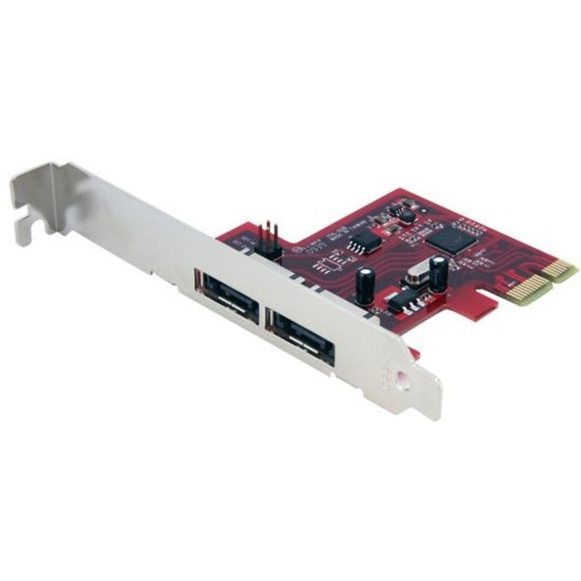StarTech.com 2 Port SATA 6 Gbps PCIe eSATA Controller Card