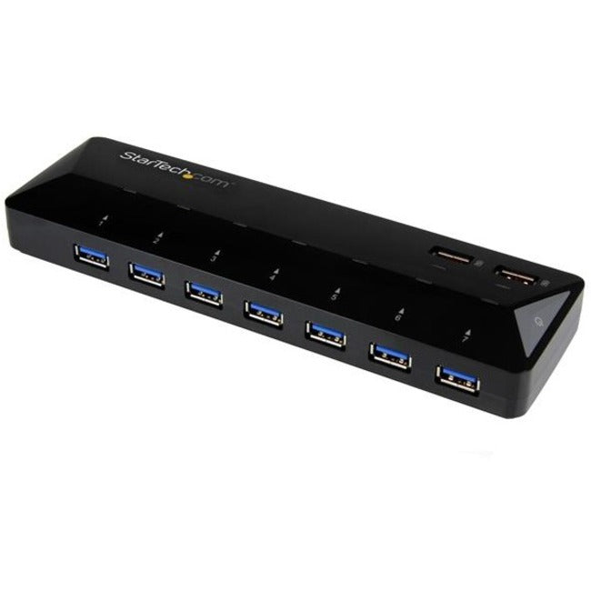 StarTech.com Hub USB 3.0 à 7 ports plus ports de charge dédiés - 2 ports 2,4 A - Hub USB de bureau et station de charge rapide