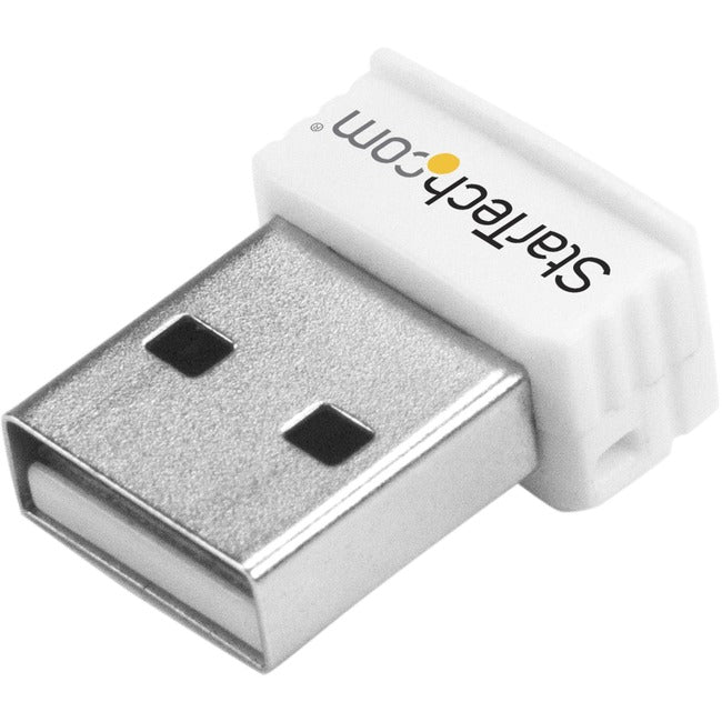 StarTech.com Mini adaptateur réseau sans fil N USB 150 Mbps - Adaptateur WiFi USB 802.11n/g 1T1R - Blanc