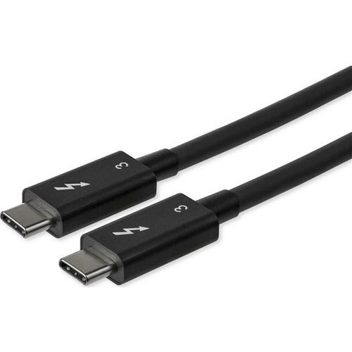StarTech.com Câble Thunderbolt 3 vers Thunderbolt 3 0,8 m/2,7 pieds - 40 Gbit/s - Certifié TB3 - Compatible USB C - Actif - PD 100 W (TBLT34MM80CM)