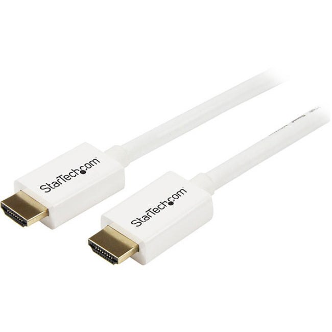 StarTech.com Câble HDMI haute vitesse encastrable CL3 blanc de 5 m (16 pi) - Ultra HD 4k x 2k Câble HDMI - HDMI vers HDMI M/M
