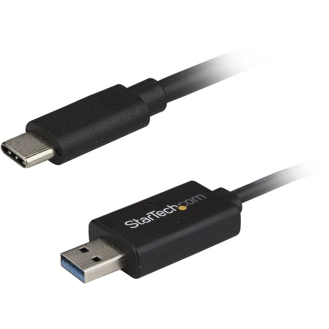 StarTech.com Câble de transfert de données USB C vers USB - Mac / Windows - USB 3.0 - Câble USB C vers USB A - Câble de transfert Windows Easy - Transfert de données Mac