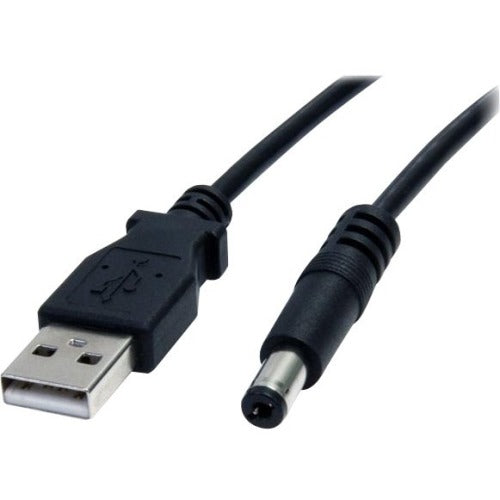 StarTech.com Câble USB vers baril de type M 2 m - Câble USB vers 5,5 mm 5 V CC