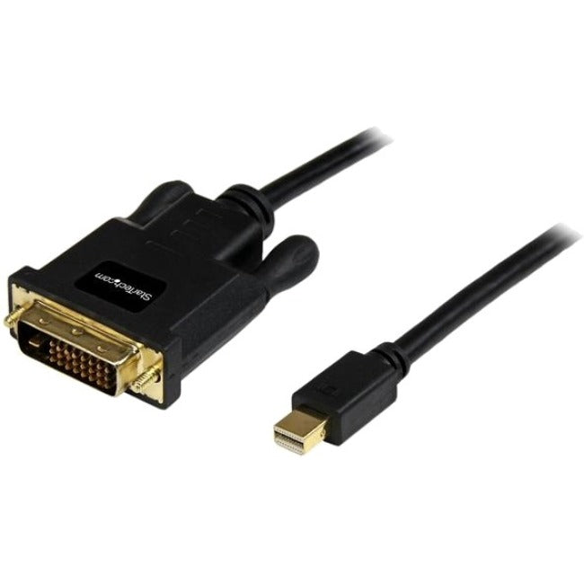 StarTech.com Câble convertisseur adaptateur Mini DisplayPort vers DVI de 10 pi - Mini DP vers DVI 1920 x 1200 - Noir