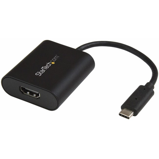 StarTech.com Adaptateur USB C vers HDMI 4K - 4K 60 Hz - Compatible Thunderbolt 3 - Adaptateur d'affichage vidéo USB Type C vers HDMI