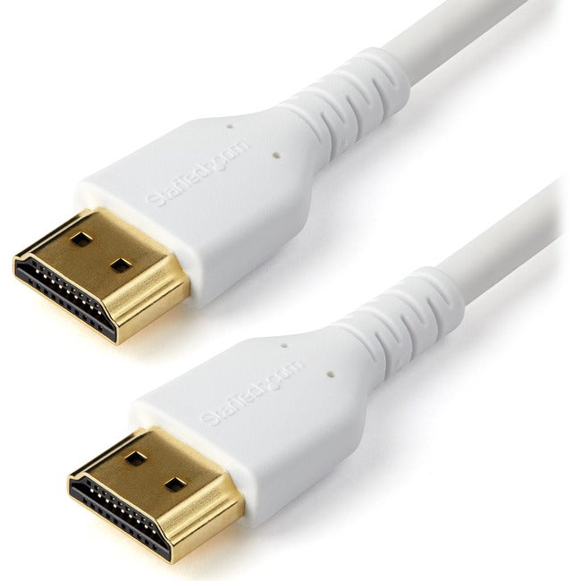 StarTech.com Câble HDMI 2.0 certifié Premium de 1 m avec Ethernet - Cordon de moniteur HDMI Ultra HD haute vitesse UHD 4K 60 Hz HDR durable et robuste de 3 pieds