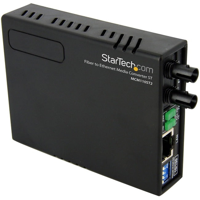 StarTech.com Convertisseur de média Fast Ethernet fibre cuivre multimode 10/100 ST 2 km