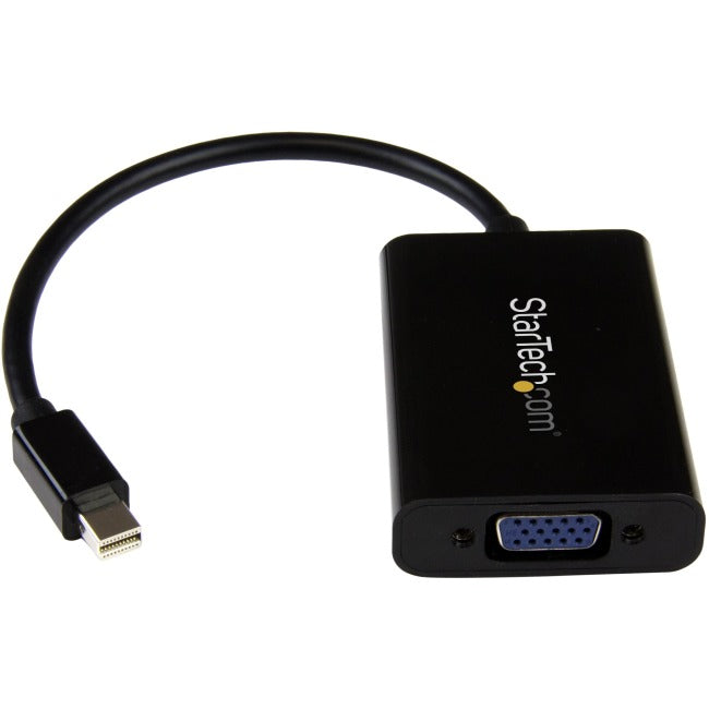 StarTech.com Adaptateur Mini DisplayPort vers VGA avec audio - Mini convertisseur DP vers VGA - 1920 x 1200