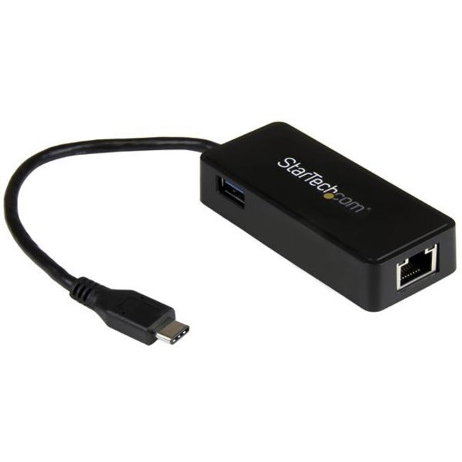 StarTech.com USB-C to Ethernet Gigabit Adapter ? Thunderbolt 3 Compatible ? USB Type C Network Adapter ? USB C Ethernet Adapter