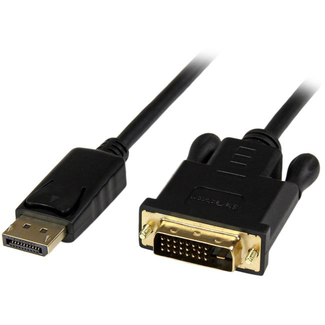 StarTech.com Câble DisplayPort vers DVI de 1,8 m, 1080p, câble adaptateur/convertisseur DisplayPort vers DVI-D actif, câble de moniteur DP 1,2 vers DVI