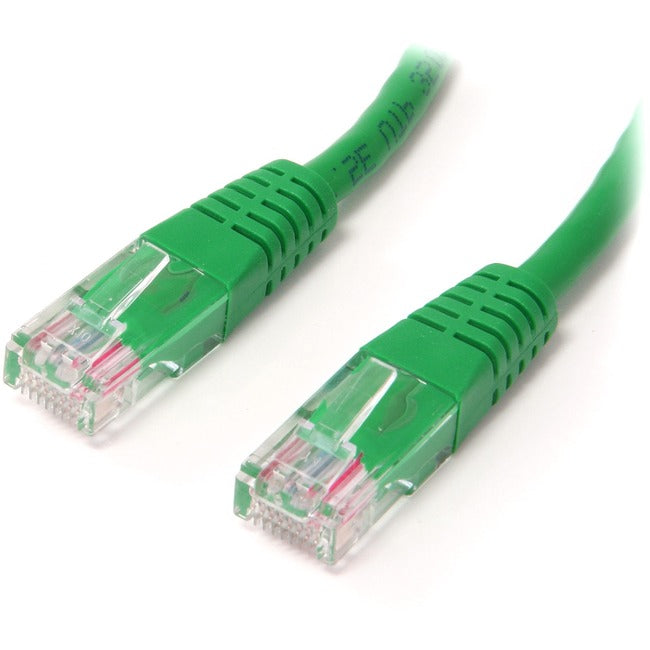 StarTech.com Câble de raccordement UTP Cat5e moulé vert de 10 pi