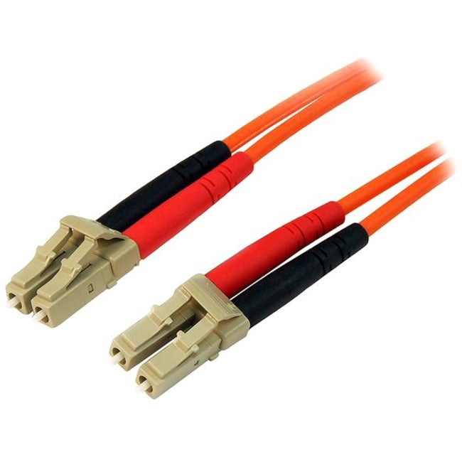 Câble fibre optique StarTech.com 2 m - Duplex multimode 50/125 - LSZH - LC/LC - OM2 - Câble de raccordement fibre LC vers LC