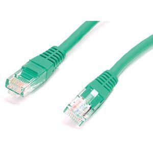 StarTech.com Câble de raccordement UTP Cat5e moulé vert de 30 cm