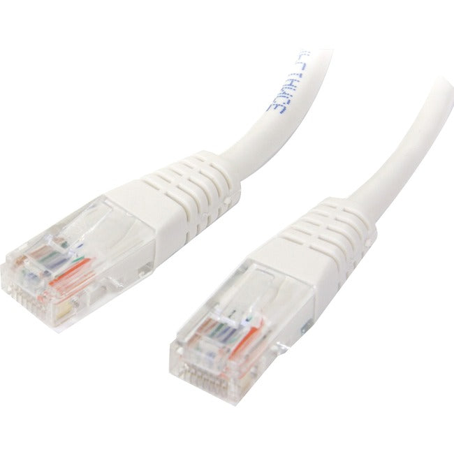 StarTech.com Câble de raccordement UTP Cat5e moulé blanc de 30 cm