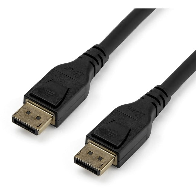 StarTech.com Câble DisplayPort 1.4 certifié VESA 10 pieds (3 m), 8K 60 Hz HBR3 HDR, Super UHD 4K 120 Hz, cordon de moniteur vidéo mince DP vers DP M/M