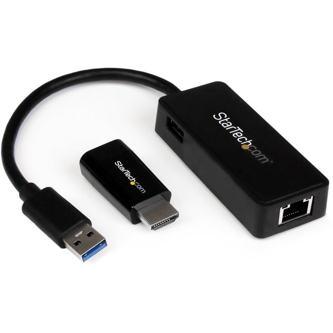 StarTech.com Samsung Chromebook 2 & Series 3 HDMI to VGA and USB 3.0 Gigabit Ethernet Accessory Bundle