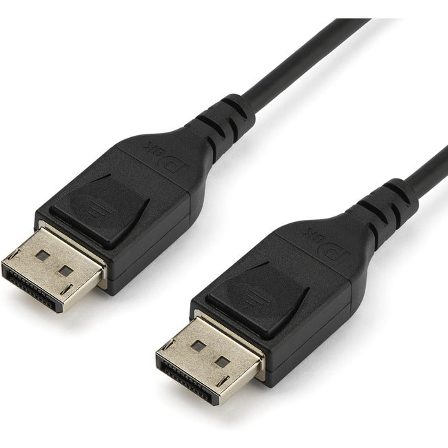StarTech.com Câble DisplayPort 1.4 certifié VESA de 2 m, 8K 60 Hz HBR3 HDR, Super UHD 4K 120 Hz, cordon de moniteur vidéo mince DP vers DP M/M