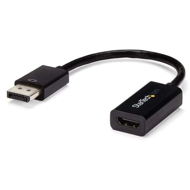 StarTech.com Adaptateur DisplayPort vers HDMI, convertisseur vidéo actif 4K 30 Hz DP vers HDMI, adaptateur de moniteur Ultra HD DP 1.2 vers HDMI 1.4