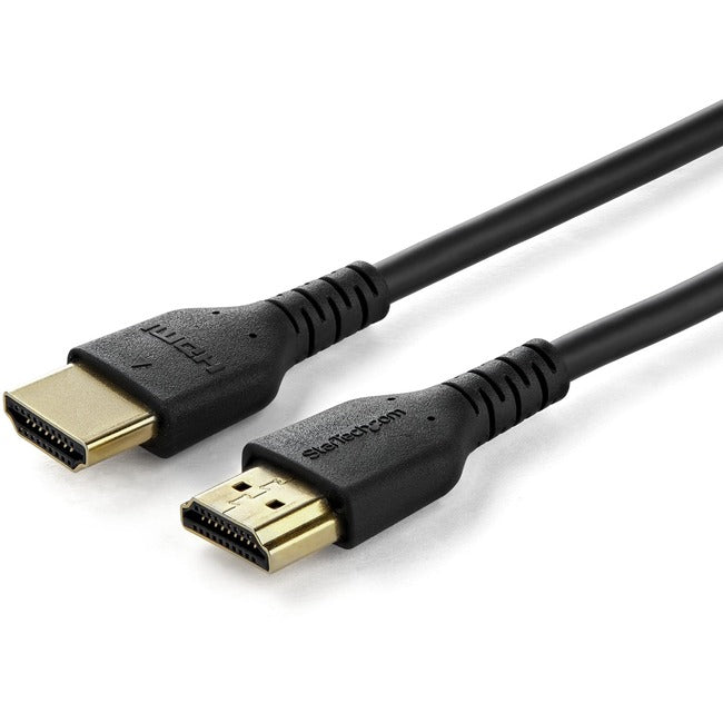 StarTech.com Câble HDMI haute vitesse haut de gamme de 2 m (6,6 pieds) avec Ethernet - 4K 60 Hz