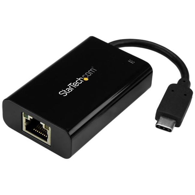 StarTech.com Adaptateur/convertisseur USB C vers Gigabit Ethernet avec PD 2.0 - 1 Gbit/s USB 3.1 Type C vers RJ45/réseau LAN avec transfert d'alimentation